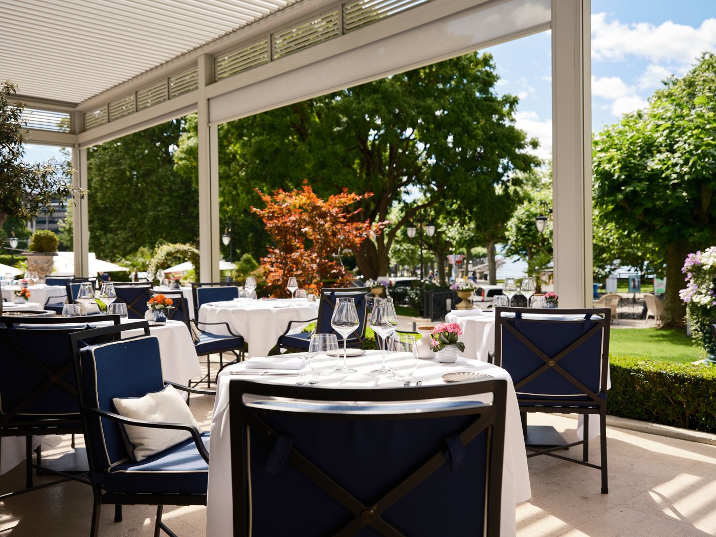 Die Terrasse am See